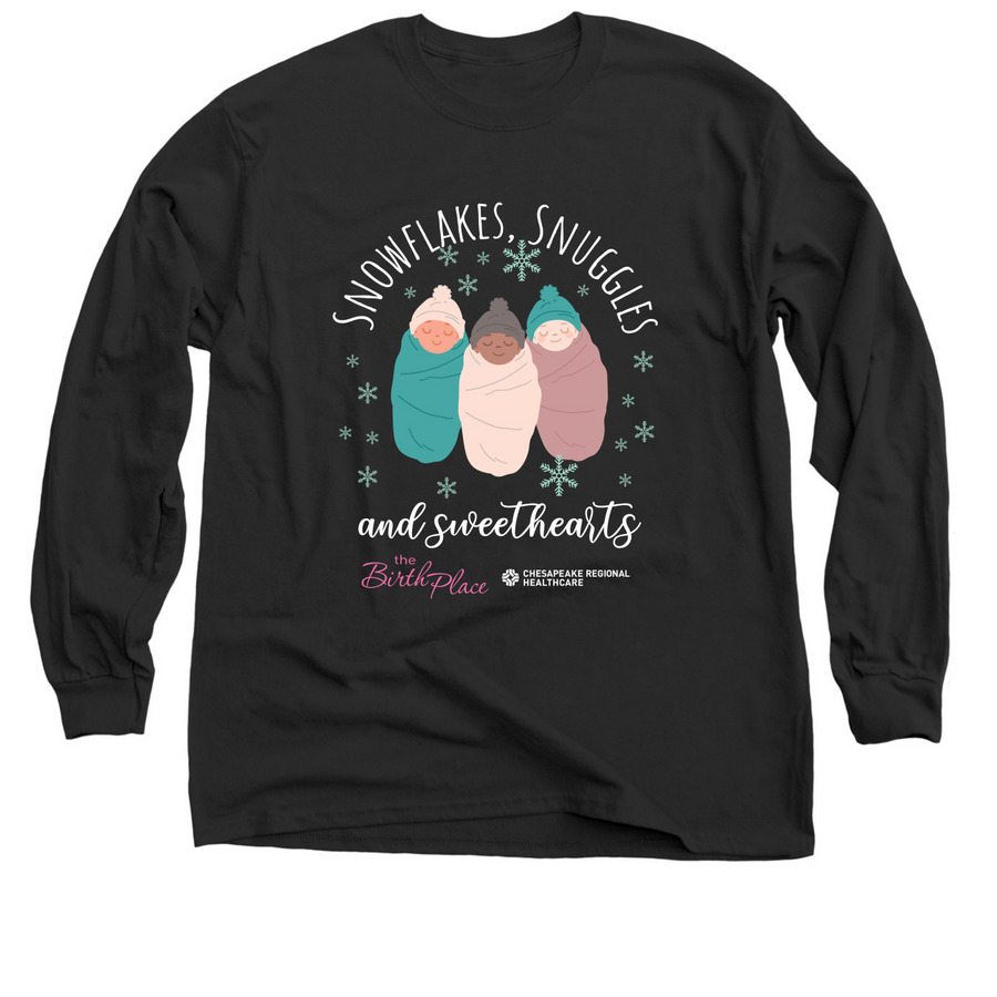 winter shirt, a Black Classic Long Sleeve Tee