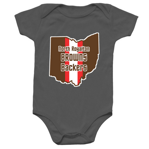 Infants, a Charcoal Infant Onesie
