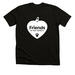 Friends of Indy Animals White Logo Tee, a Black Heather Premium Unisex Tee