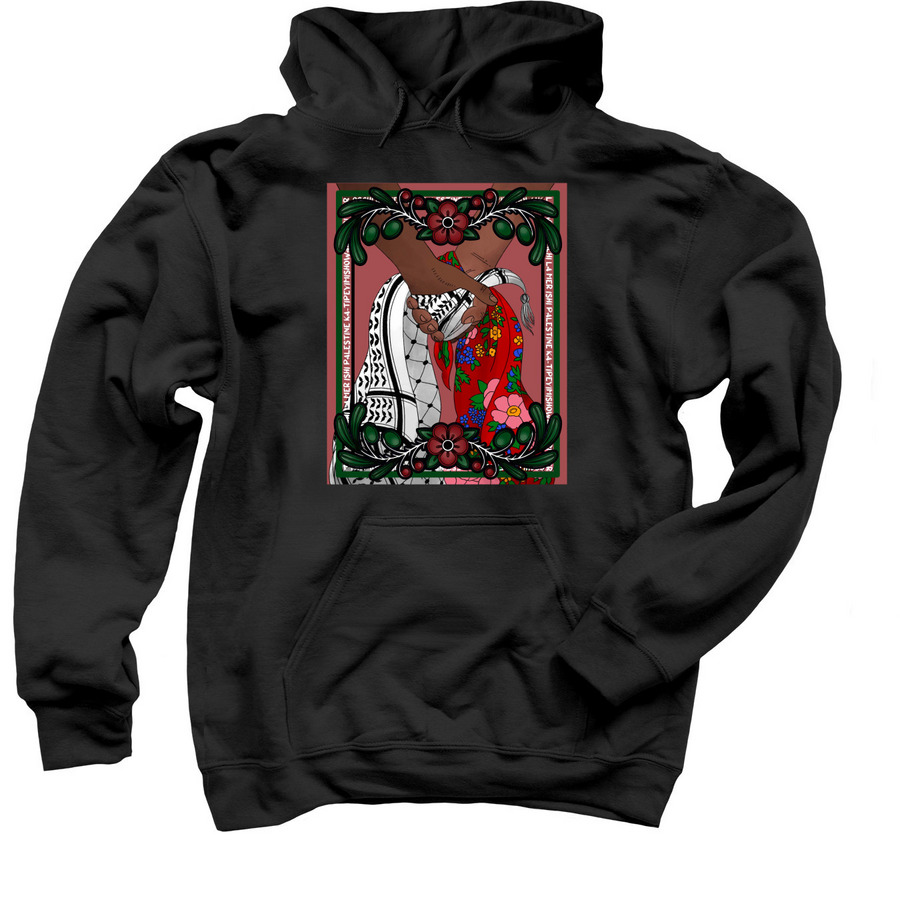 #waterislife North Gaza Water Trucks hoodies, a Black Pullover Hoodie