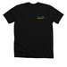 Eat Sleep Nursing School - White Text, a Solid Black Blend Premium Unisex Tee