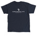 Classic Logo Apparel - Navy, a Navy Classic Unisex Tee