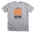 I Could Never Walk Away, a Athletic Heather Premium Unisex Tee