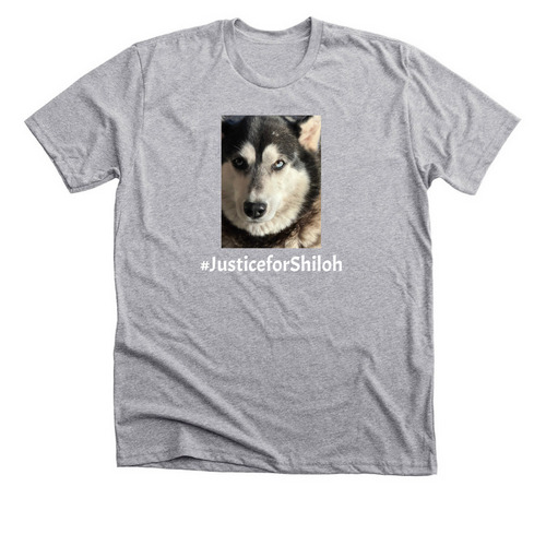 #JusticeforShiloh, a Athletic Heather Premium Unisex Tee