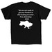 Zelenskyy Being Honest, a Black Classic Unisex Tee (back-view)