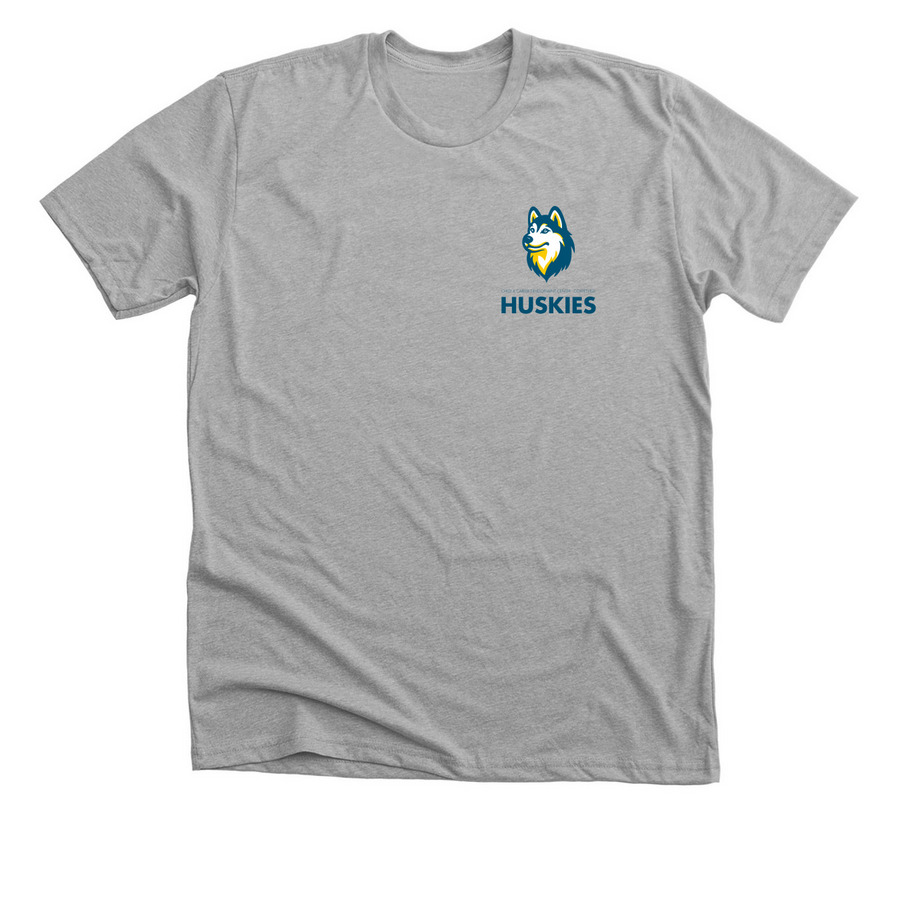 CCDC Coatesville, a Athletic Heather Premium Unisex Tee