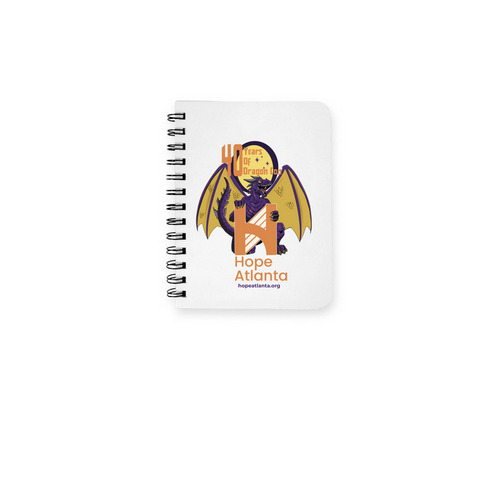 Hope Atlanta X Dragon Con Notebook, a White Spiral Notebook