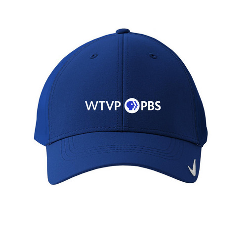 Hats-WTVP PBS, a Game Royal Printed Nike Dri-FIT Legacy Performance Cap