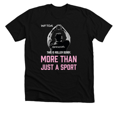 More Than Just A Sport: NSO, a Solid Black Blend Premium Unisex Tee