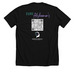 Won't stop. Must find cure., a Solid Black Blend Premium Unisex Tee (back-view)