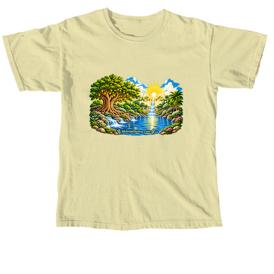 Life From the Tree | Full Color Collection, a Butter Comfort Colors Unisex Tee