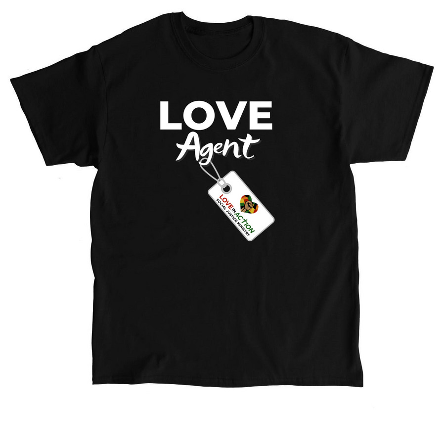 Love Agent Tee/Hoodie, a Black Classic Unisex Tee