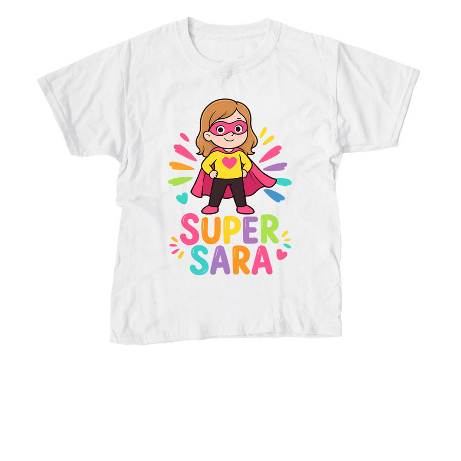 Birthday Sara&nbsp;, a White Youth Unisex Tee
