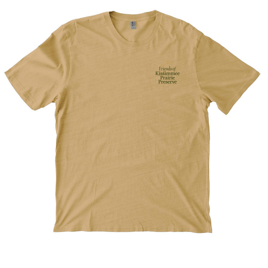 Friend of KPP T-Shirt, a Golden Wheat Allmade Organic Cotton Mineral Dye Tee