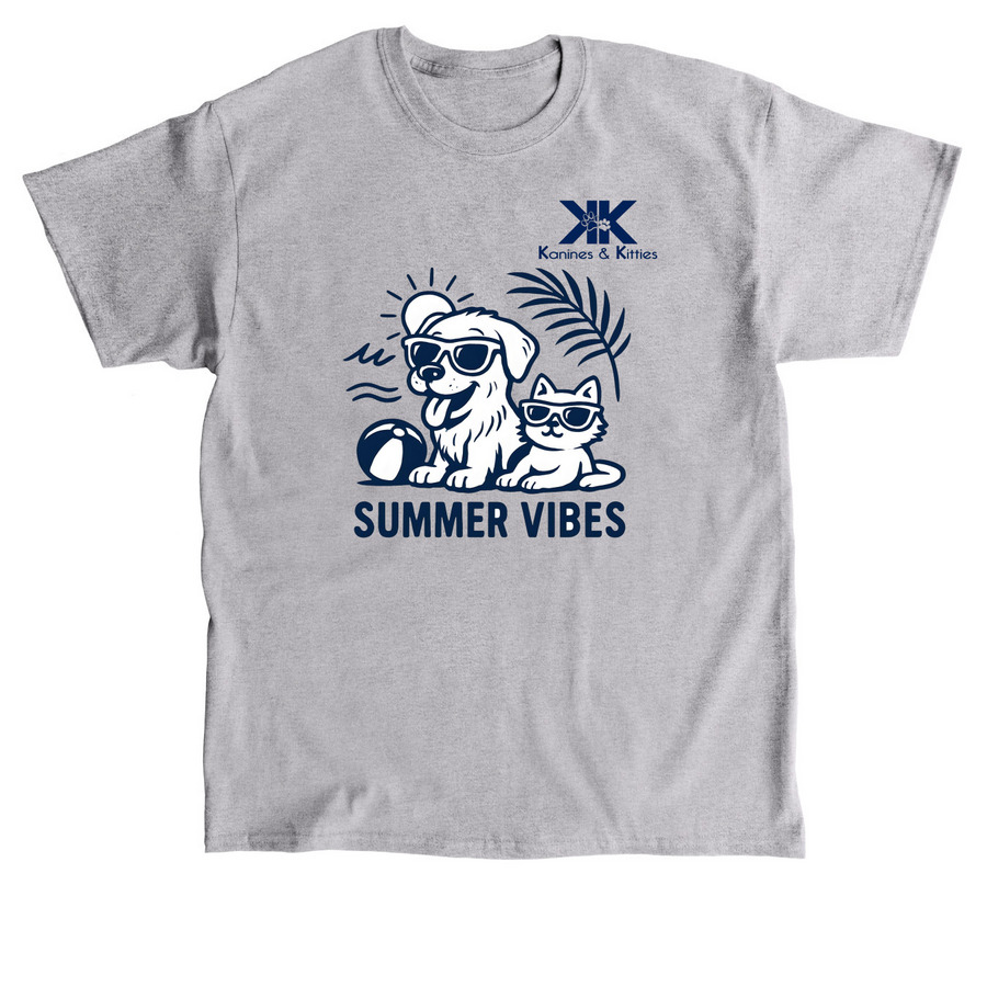 Summer Vibes Shirt&nbsp;, a Sport Grey Classic Unisex Tee