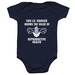 Lil' Hoosiers Know Firsthand, a Navy Infant Onesie