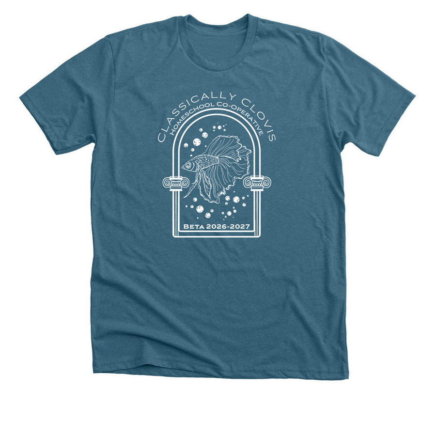 Classically Clovis, NM&nbsp;, a Heather Deep Teal Premium Unisex Tee