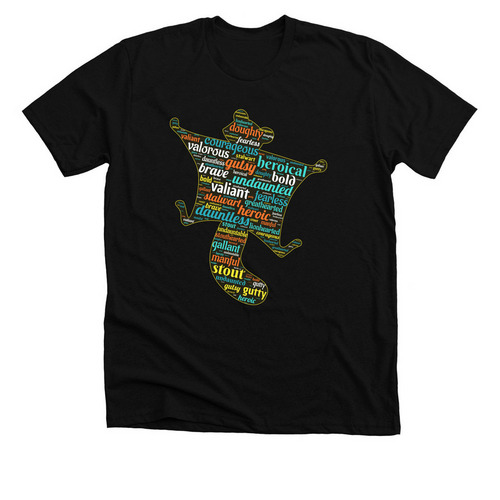 FlyingSquirrel&nbsp;, a Solid Black Blend Premium Unisex Tee