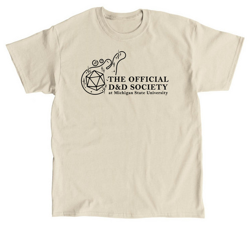 Official D&D Society Logo - Light, a Sand Classic Unisex Tee