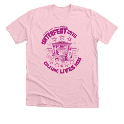CenterFest 2026 Special Edition, a Heather Pink Premium Unisex Tee