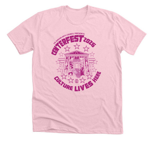 CenterFest 2026 Special Edition, a Heather Pink Premium Unisex Tee