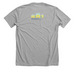 "Hello, Neighbor" GBIV Bike T-Shirt&nbsp;, a Athletic Heather Premium Unisex Tee (back-view)