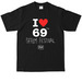 I <3 69th SFFILM Festival Official T-Shirt, a Black Max Heavyweight Tee