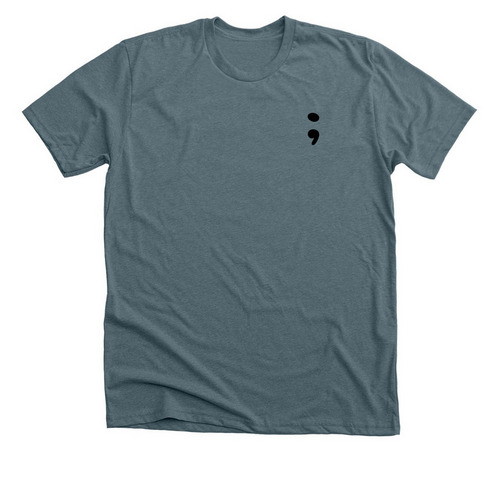 You are Enough, a Heather Slate Premium Unisex Tee