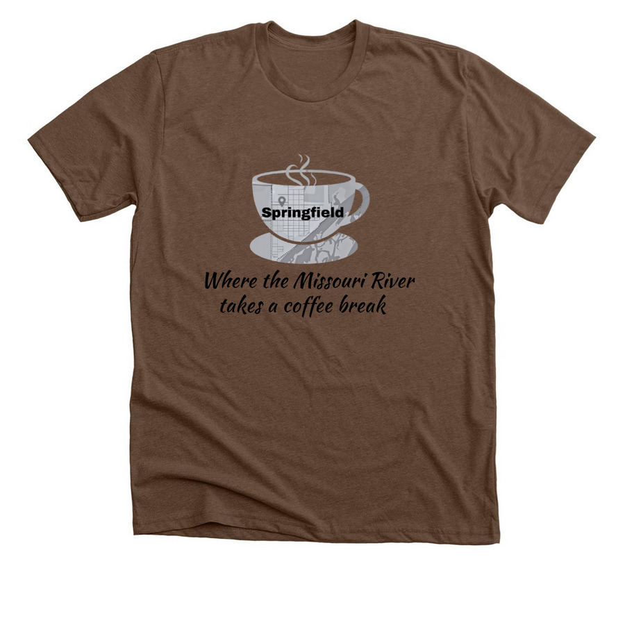 Springfield Life is Brew-tiful, a Heather Brown Premium Unisex Tee