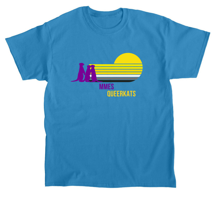 Meerkat Pride Non-Binary, a Sapphire Classic Unisex Tee