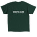 Lori Hickman for Attorney General&nbsp;, a Forest Green Classic Unisex Tee (back-view)