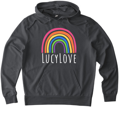 LucyLove Sweater Weather, a Terrain Grey Allmade Organic French Terry Pullover Hoodie