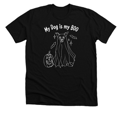 My Dog is my Boo&nbsp;, a Solid Black Blend Premium Unisex Tee