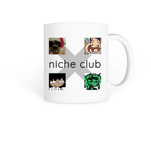 Niche Club Mug, a White Coffee Mug