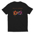 Ike & Ivy Butterfly Infinity, a Deep Black Allmade Eco Triblend Unisex Tee