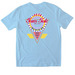 TCDC Breakthrough T1D 2024 Walk T-Shirts, a Light Blue Softstyle Cotton Tee (back-view)