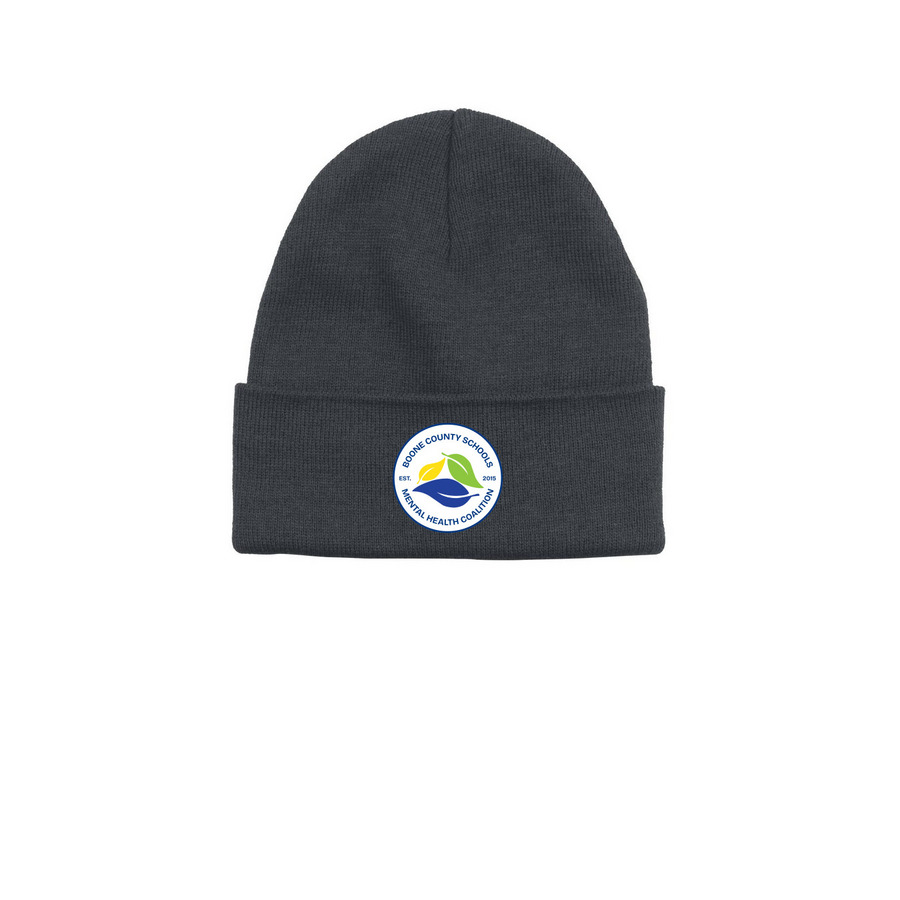 Beanies, a Heather Grey Printed Base Camp Beanie