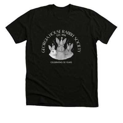 30th Anniversary Shirt, a Solid Black Blend Premium Unisex Tee