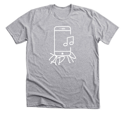 Tap In, a Athletic Heather Premium Unisex Tee