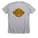 Hempstead Flukes&nbsp;, a Athletic Heather Premium Unisex Tee (back-view)