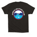 Team Fireweed, a Black Premium Cotton Tee (back-view)