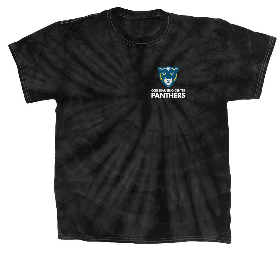 CCIU Learning Center, a Black Classic Tie Dye Tee