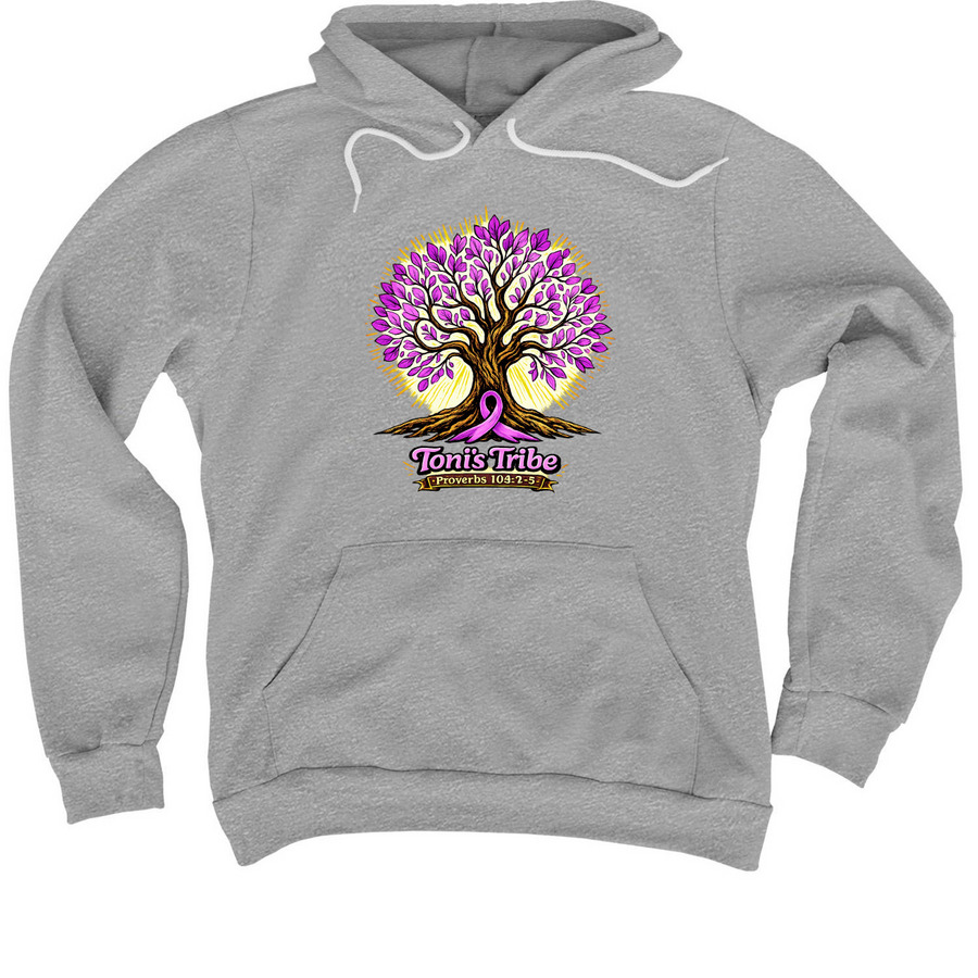 Join Toni?s Tribe ? Honor Her Legacy, a Athletic Heather Premium Pullover Hoodie