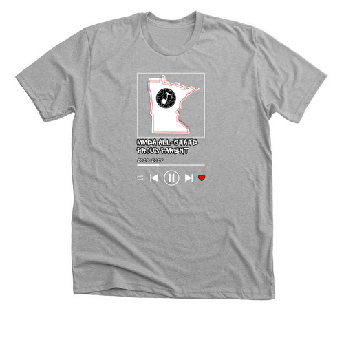 All-State PARENT 2026-27, a Athletic Heather Premium Unisex Tee