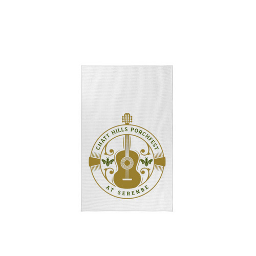 Tea Towel, a White Tea Towel