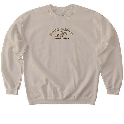 eldest daughter support group, a Sand Softstyle Crewneck Sweatshirt