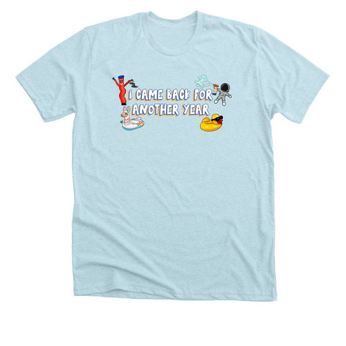 HFR Alumni, a Heather Ice Blue Premium Unisex Tee