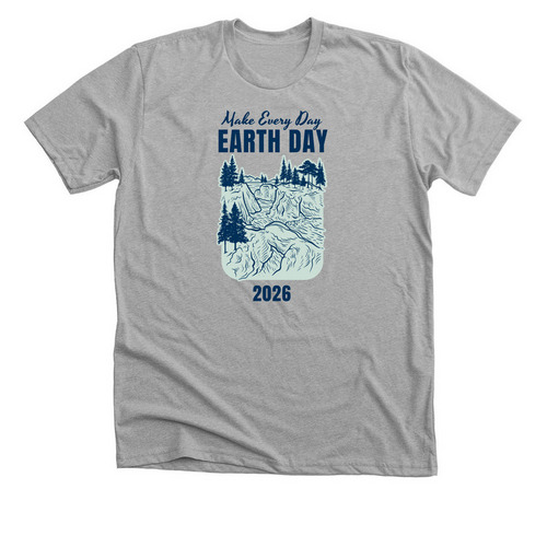 Earth Day 2026, a Athletic Heather Premium Unisex Tee