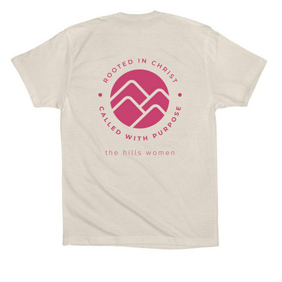 The Hills Women Tee ? Grace, a Dust Premium Cotton Tee