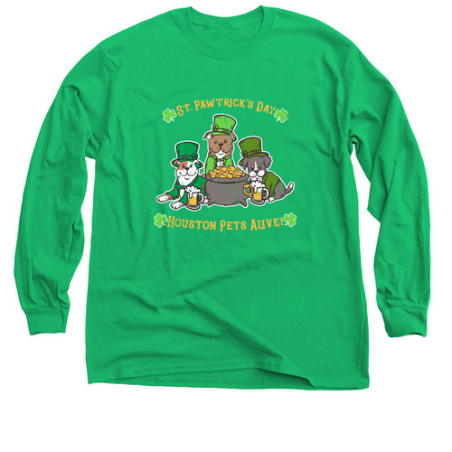 St. Pawtrick's Day, a Irish Green Classic Long Sleeve Tee